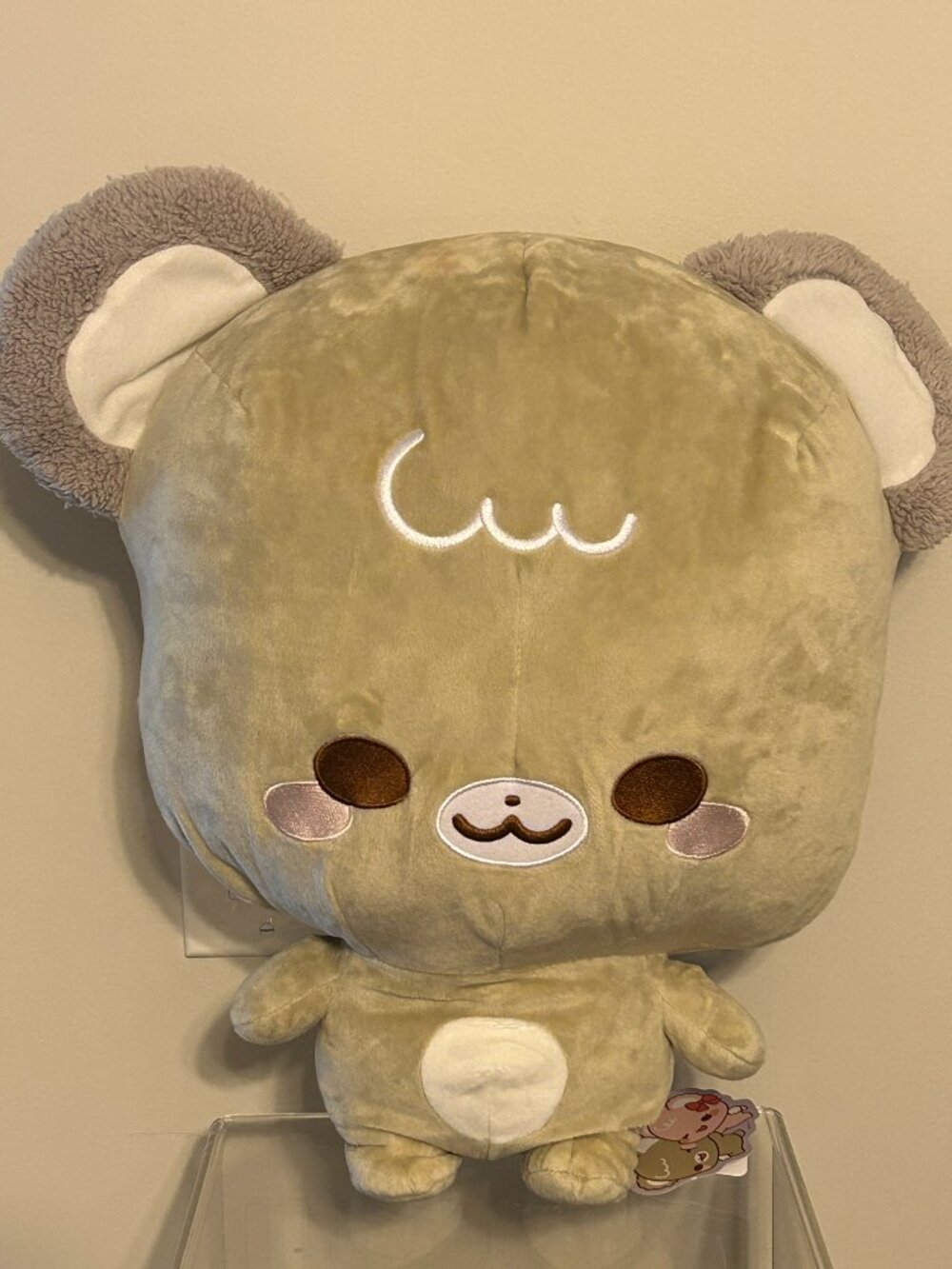 SUGARCUBS FUKUYA Mocha Big Plush NWT 40 cm 16"